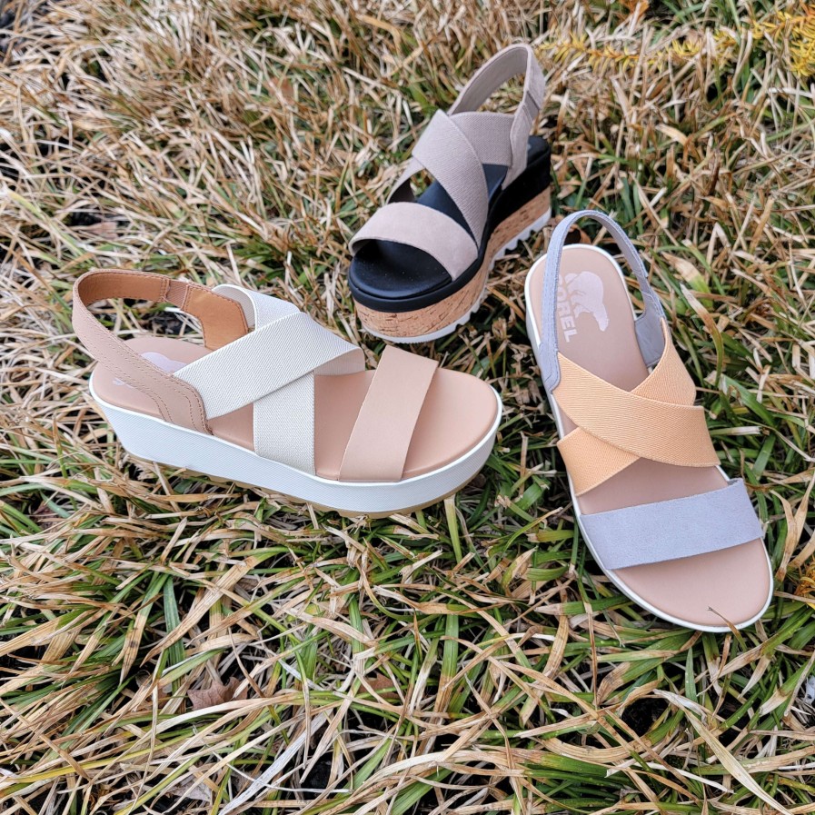 Footwear Sorel Wedges/Platform Sandals | Sorel - Cameron Flatform Sling