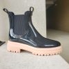 Footwear LEMON JELLY Low Heel Boots | Lemon Jelly - Walker Black/Rose