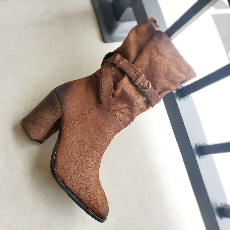 Footwear Diba True Heel Boots | Diba True -Will Ton Stone