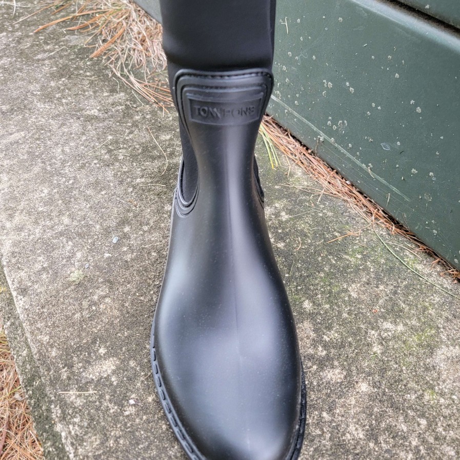 Footwear Toni Pons Flat Boots | Toni Pons - Cardiff Tall Waterproof Black Boot