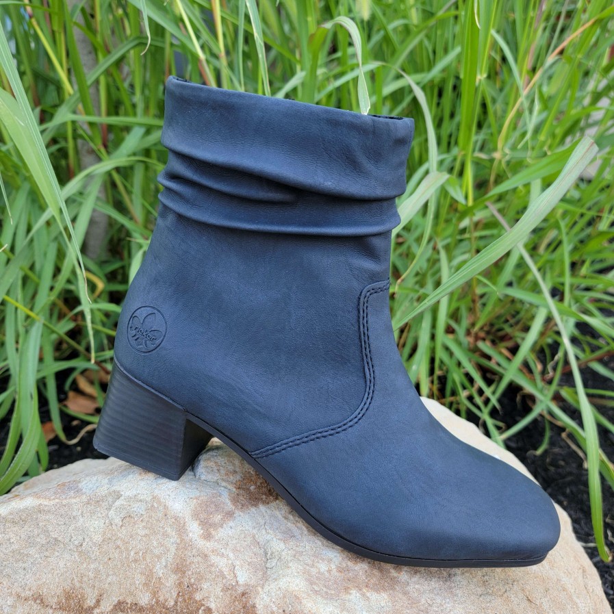 Footwear Rieker Heel Boots | Rieker - 70972-14 Pacific