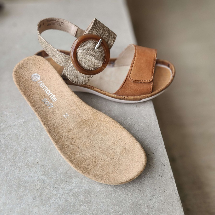 Footwear Remonte Flat Sandals | Remonte - R6853-92