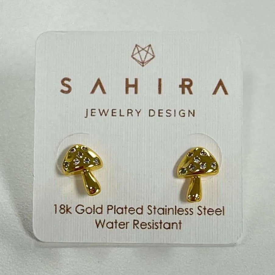 Clothing Sahira Jewelry Design Boho Clothing | Sahira Jewelry Design - Meadow Stud - Gold