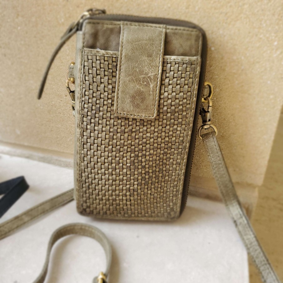 Handbags milo | Milo - Ella Leather Cell Phone Purse/Wallet