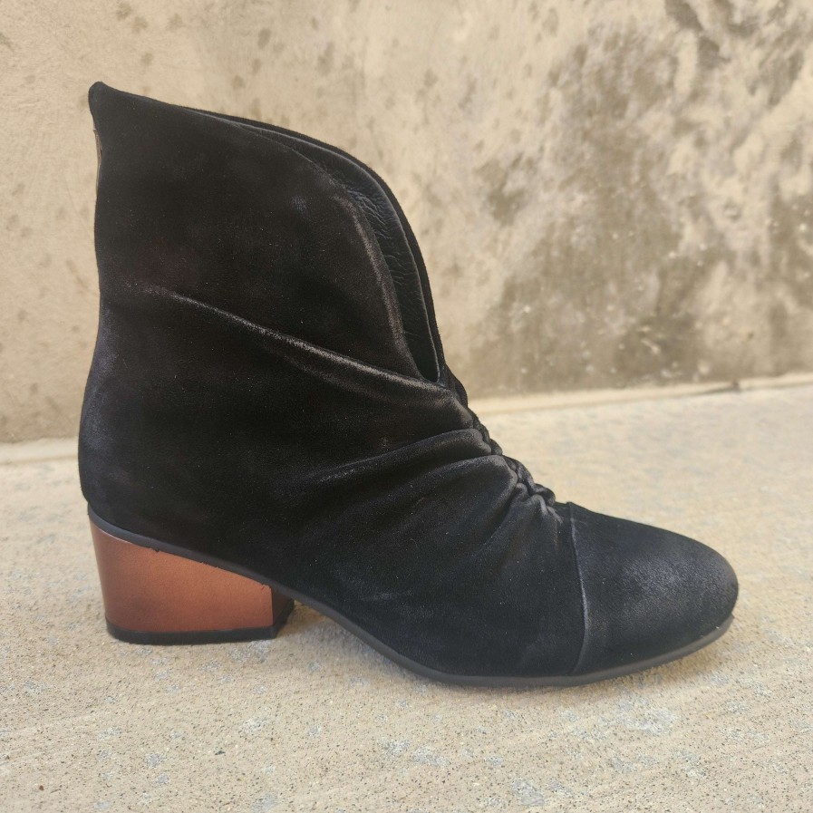 Footwear Antelope Low Heel Boots | Antelope - Niara Black