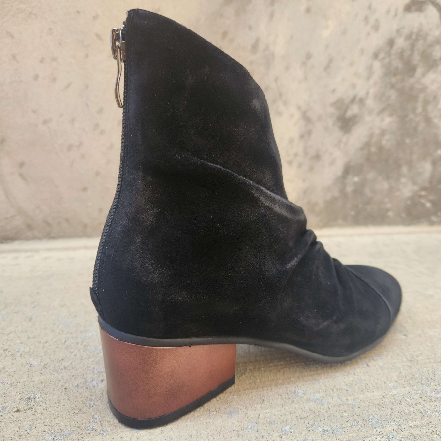 Footwear Antelope Low Heel Boots | Antelope - Niara Black