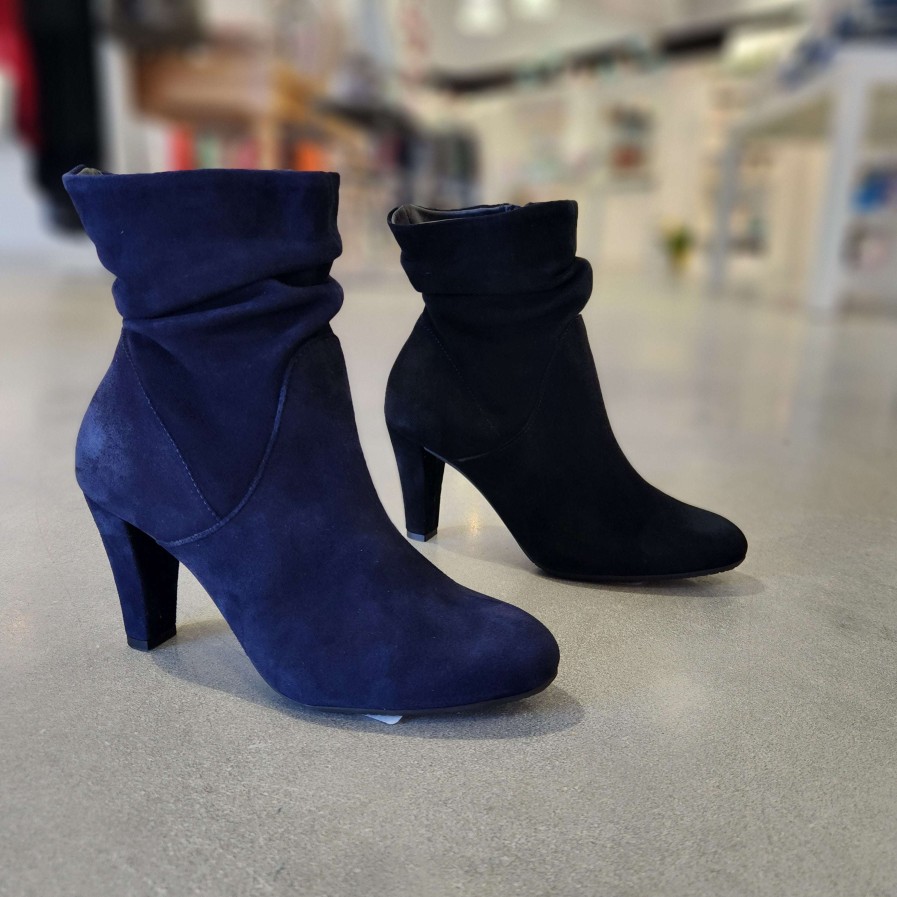 Footwear Eric Michael Ankle Boots | Eric Michael - Andes High Heel Suede Boot