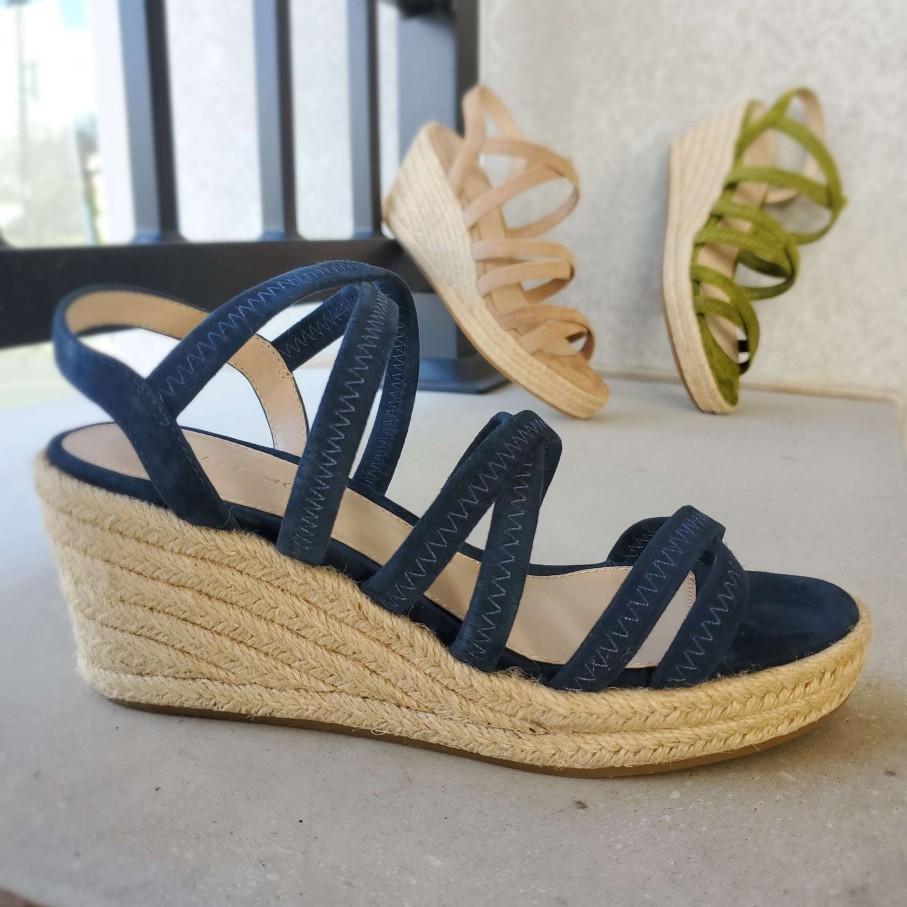 Footwear Pelle Moda Wedges/Platform Sandals | Pelle Moda - Kortez Fashion Espadrille Wedge Sandal