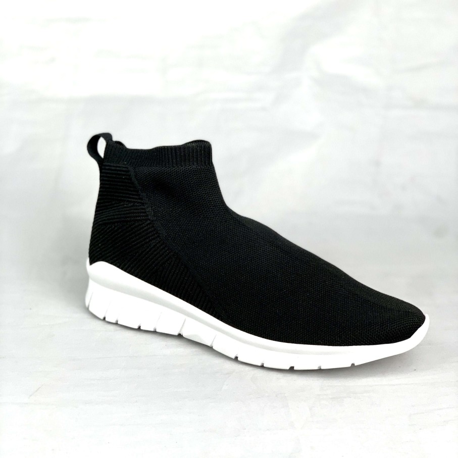 Footwear Yaleet Slip-On Sneakers | Naot - Callisto 18021 Black Knit