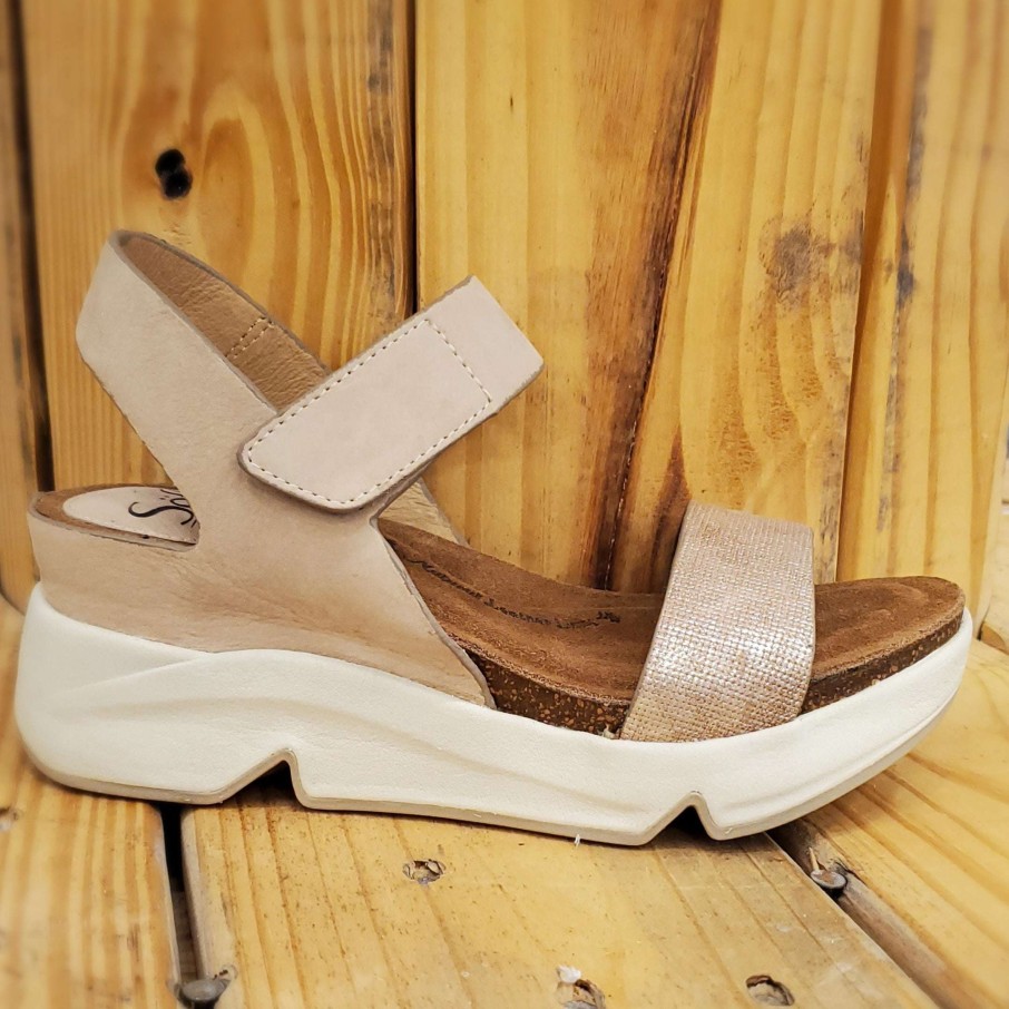 Footwear Sofft Wedges/Platform Sandals | Sofft - Caison Sporty High Wedge Comfort Sandal