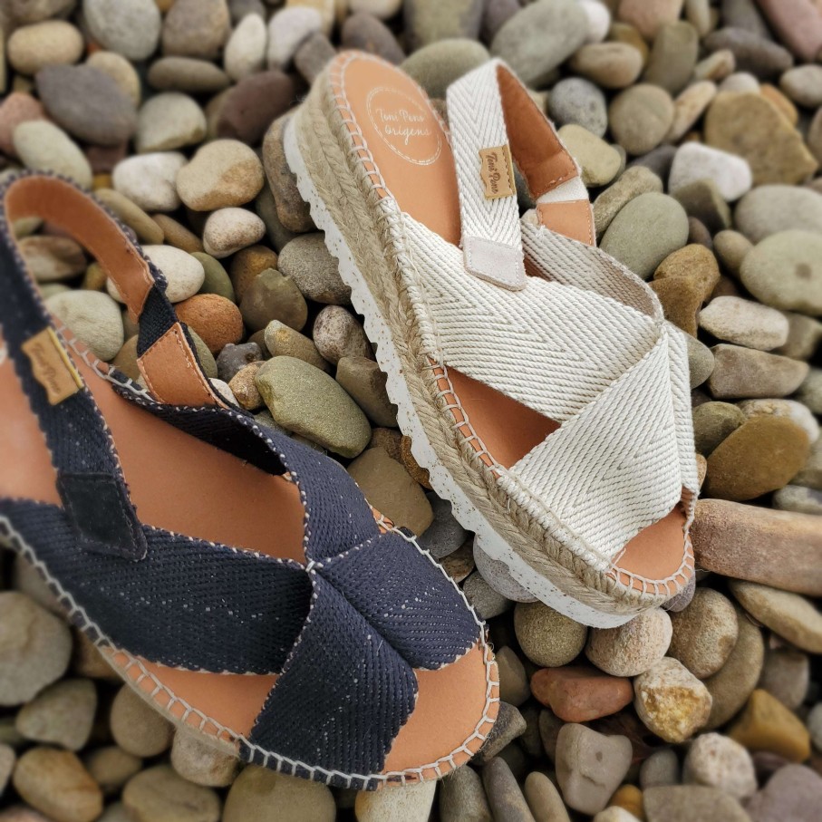 Footwear Toni Pons Wedges/Platform Sandals | Toni Pons - Elvira Espadrille Flatform Sandals