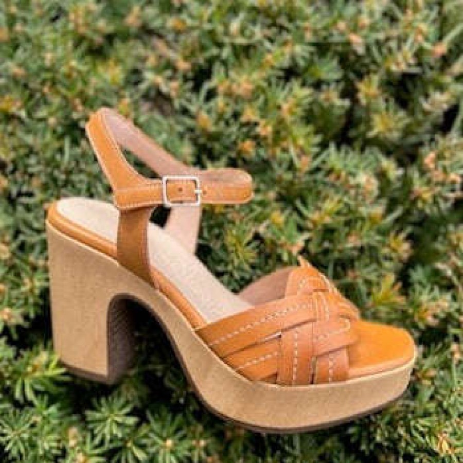 Footwear WONDERS Heel Sandals | Wonders - L1010 - Boho Platform Heel Sandal