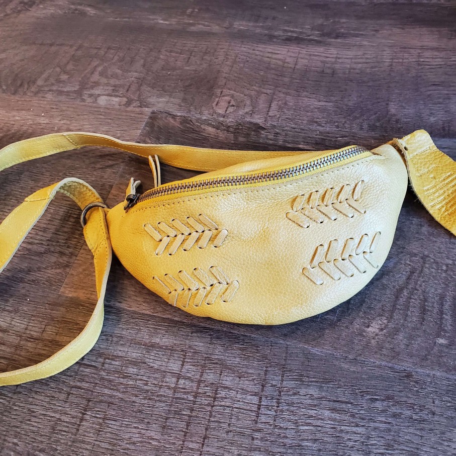 Handbags Latico Leather | Latico - Belt Bag Yellow