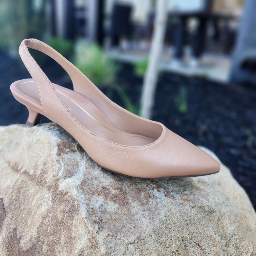 Footwear Vionic Low Heels (Less Than 2 Inches) | Vionic - Ziva Macaroon