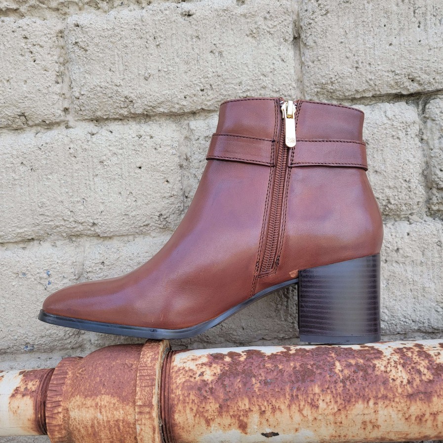 Footwear Regarde le Ciel Ankle Boots | Regarde Le Ciel - 35 - Cognac Brown