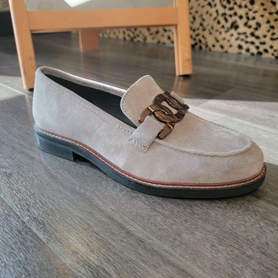 Footwear Ara Slip-On Loafers | Ara - 11203 Kyle Moon Suede