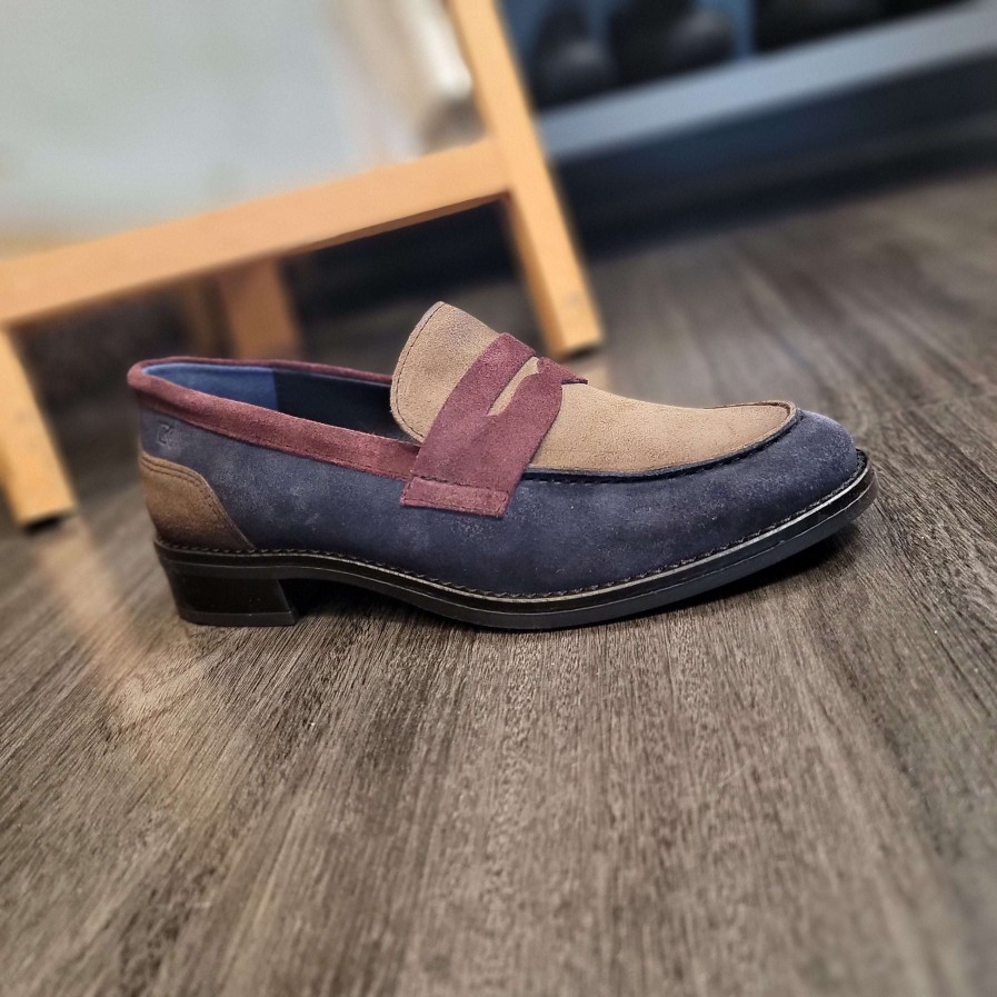 Footwear FLUCHOS Slip-On Loafers | Fluchos - D8342 Navy Combo