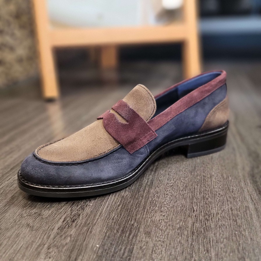 Footwear FLUCHOS Slip-On Loafers | Fluchos - D8342 Navy Combo