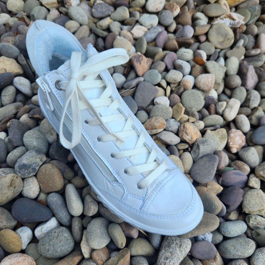 Footwear Ara High Top Sneakers | Ara - Aurora Hi White