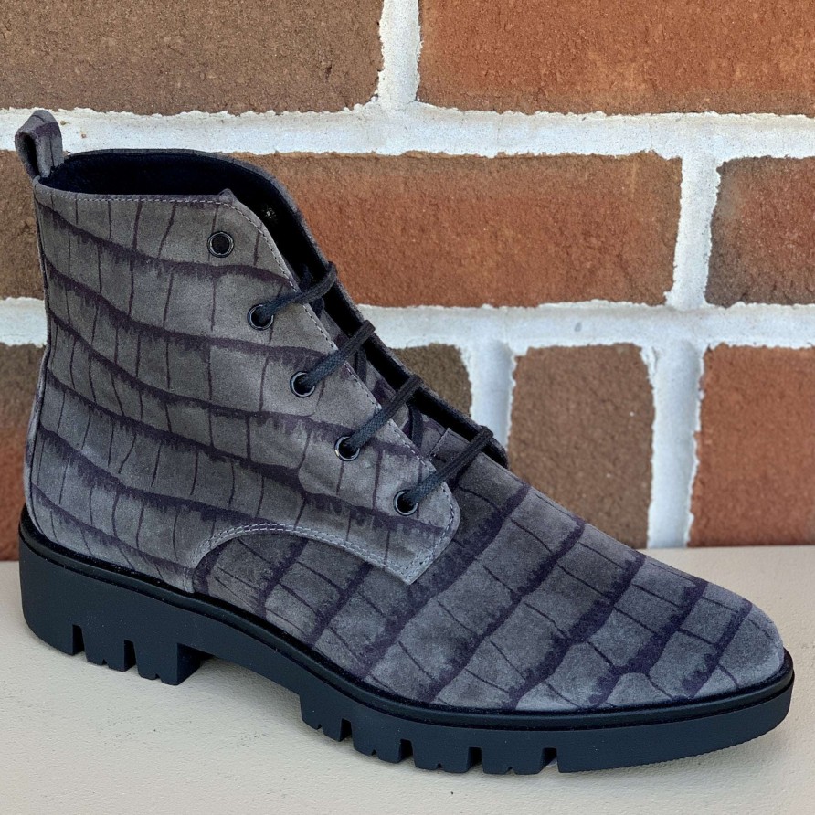 Footwear Eric Michael Ankle Boots | Eric Michael - Azteca Grey Print