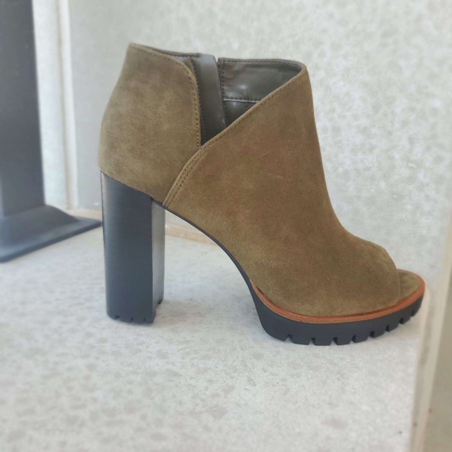 Footwear VINCE CAMUTO Ankle Boots | Vince Camouto - Hevana Utility Suede