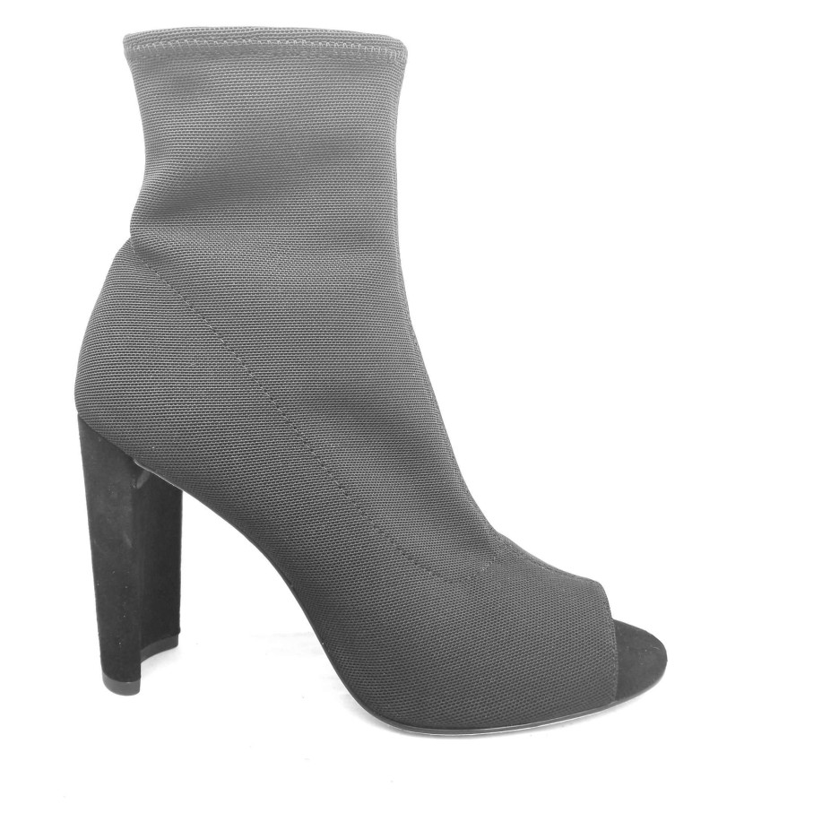 Footwear Pelle Moda Ankle Boots | Pelle Moda - Hudson Black Stretch