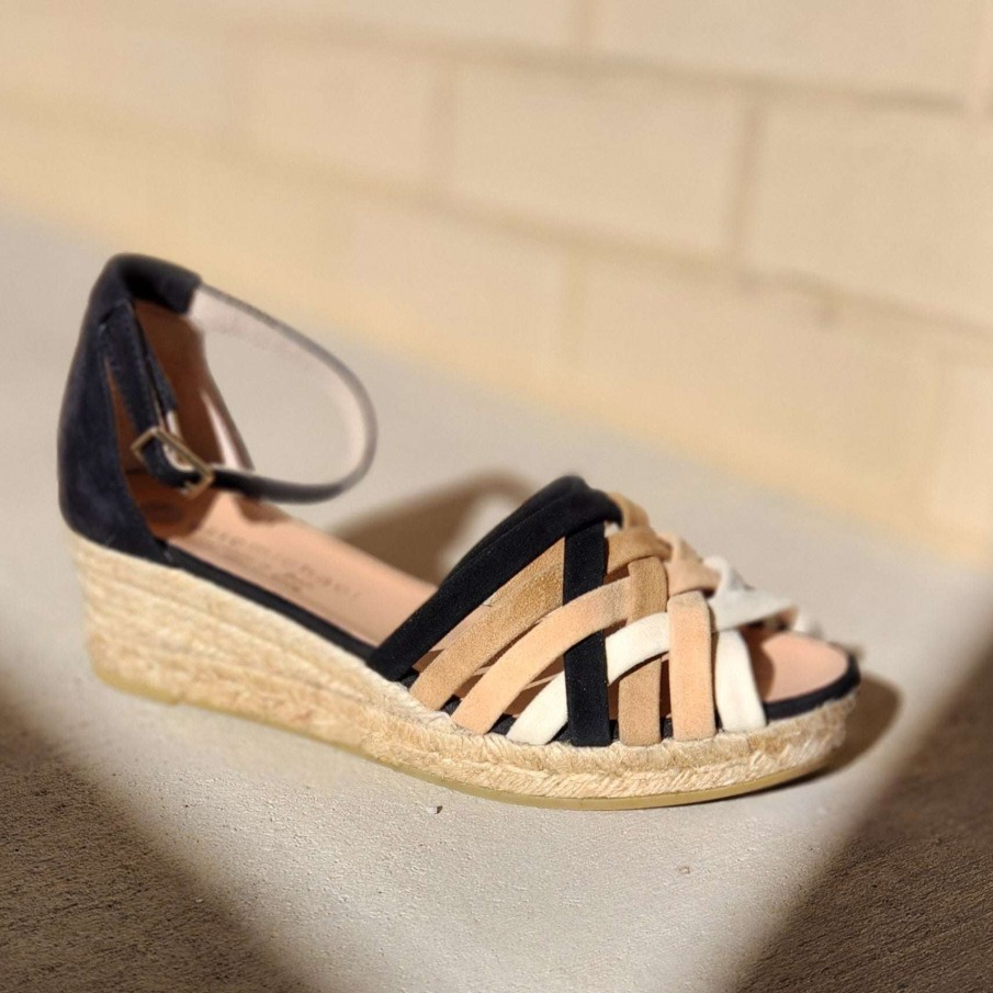 Footwear Eric Michael Wedges/Platform Sandals | Eric Michael - Colleen Multi