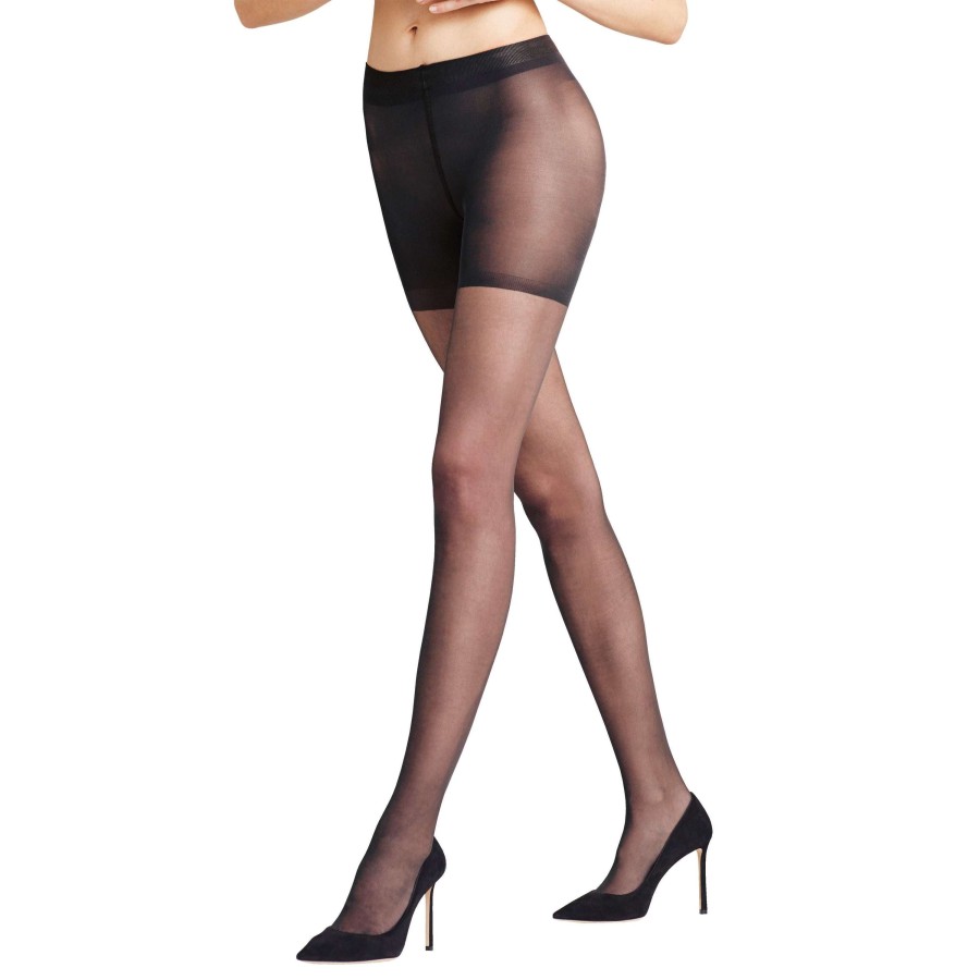 Clothing FALKE Hoisery | Falke - Semi Opaque Shaping Panty 40512 Black