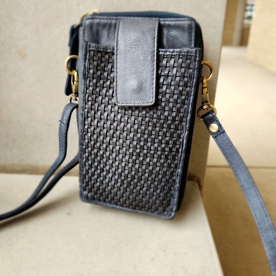 Handbags milo | Milo - Ella Leather Cellphone Handbag