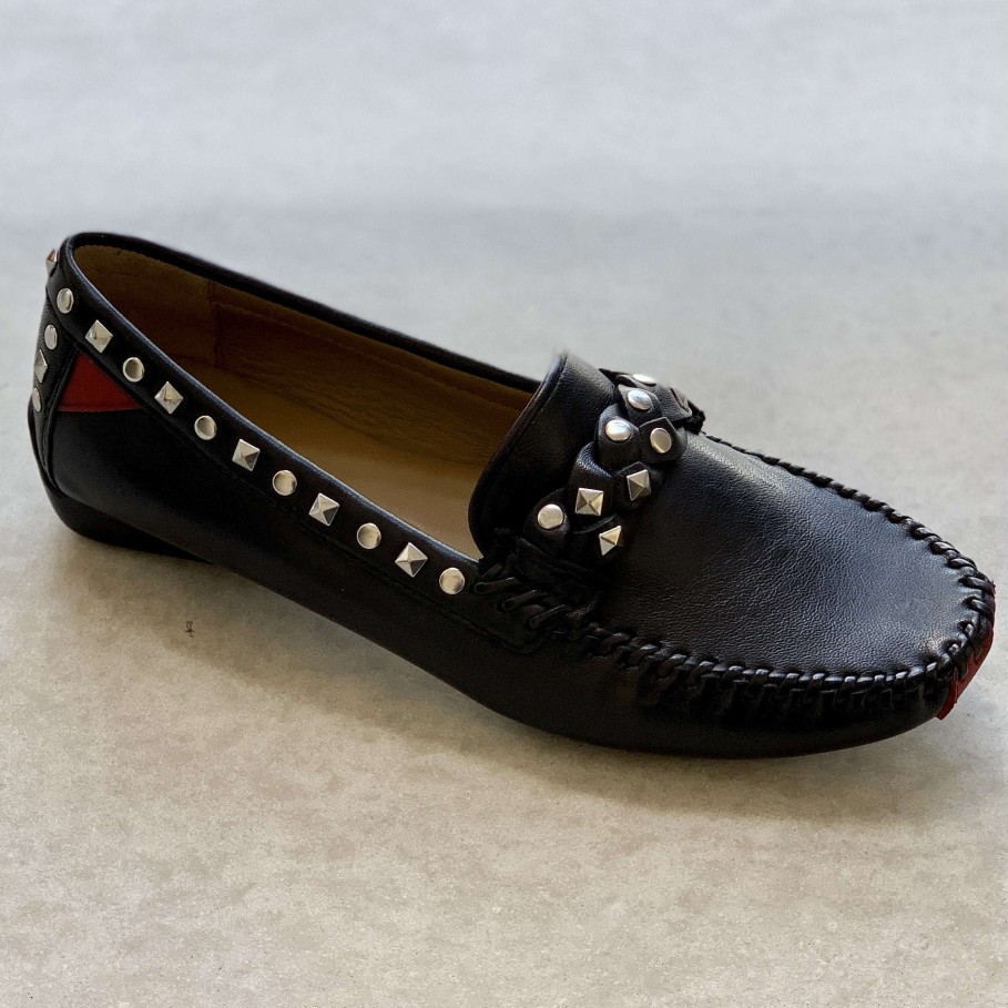 Footwear ROBERT ZUR Slip-On Loafers | Robert Zur - Twisted Galaxy Stud