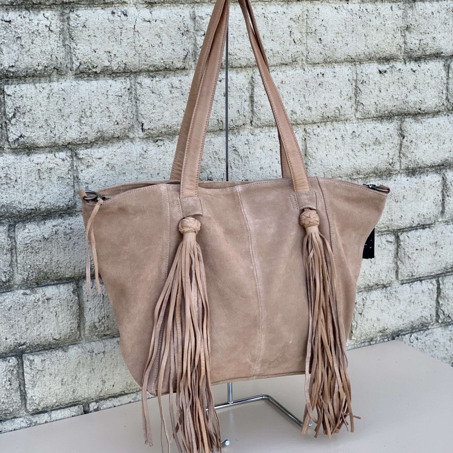 Handbags DAY & MOOD | Day & Mood - Mya Suede Satchel