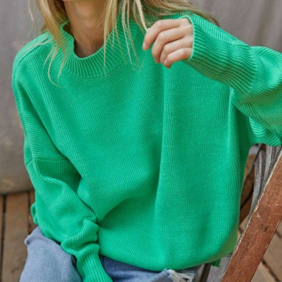 Clothing BYTOGETHER Sporty Clothing | By Together - Riley Sweater - Green