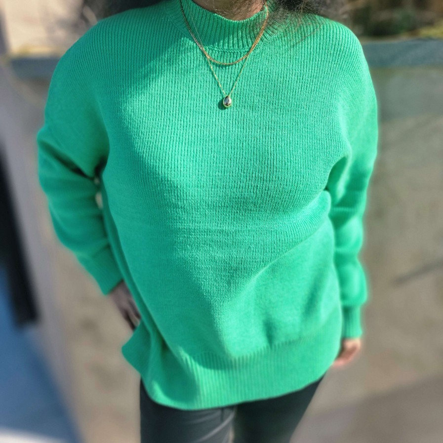 Clothing BYTOGETHER Sporty Clothing | By Together - Riley Sweater - Green