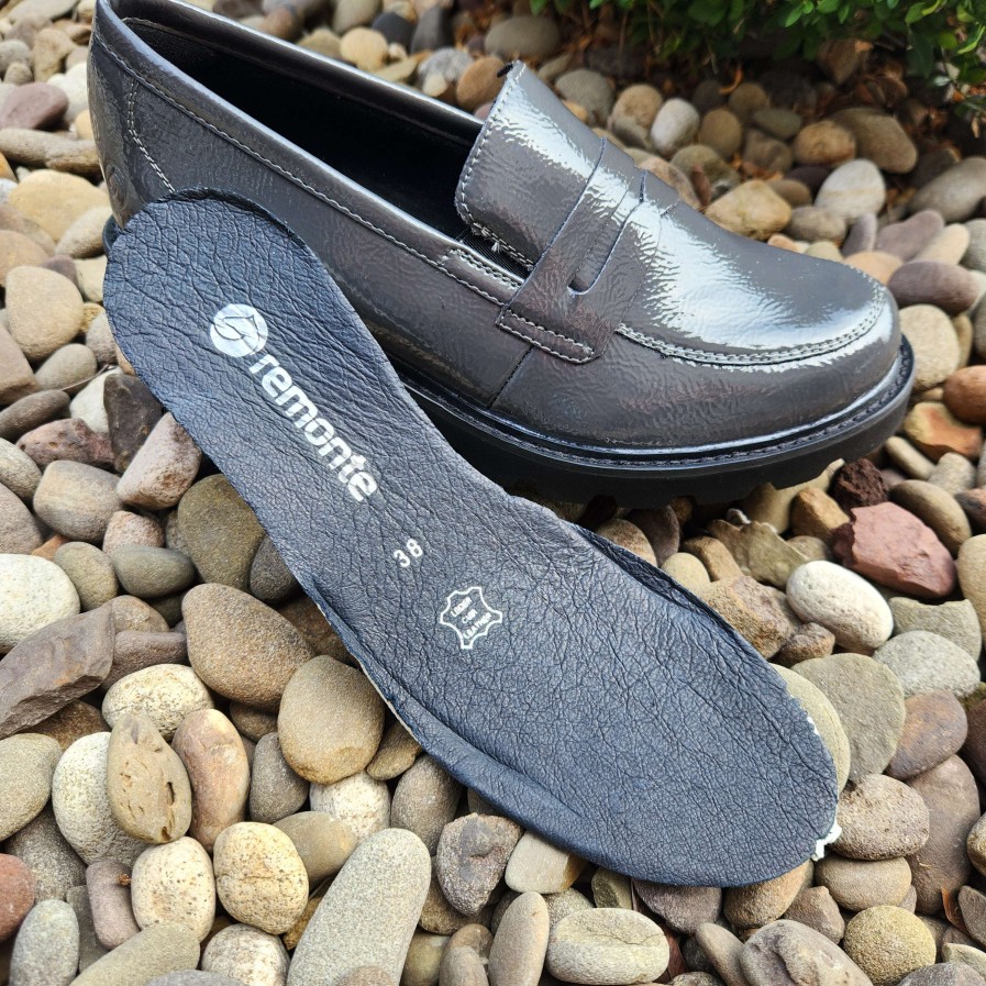 Footwear Remonte Heel Loafers | Remonte - D0A00-01