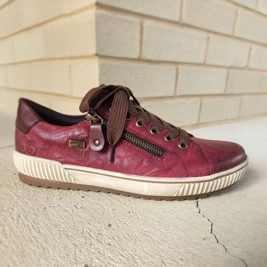 Footwear Remonte Tie Sneakers | Remonte - D0700-35 Chianti