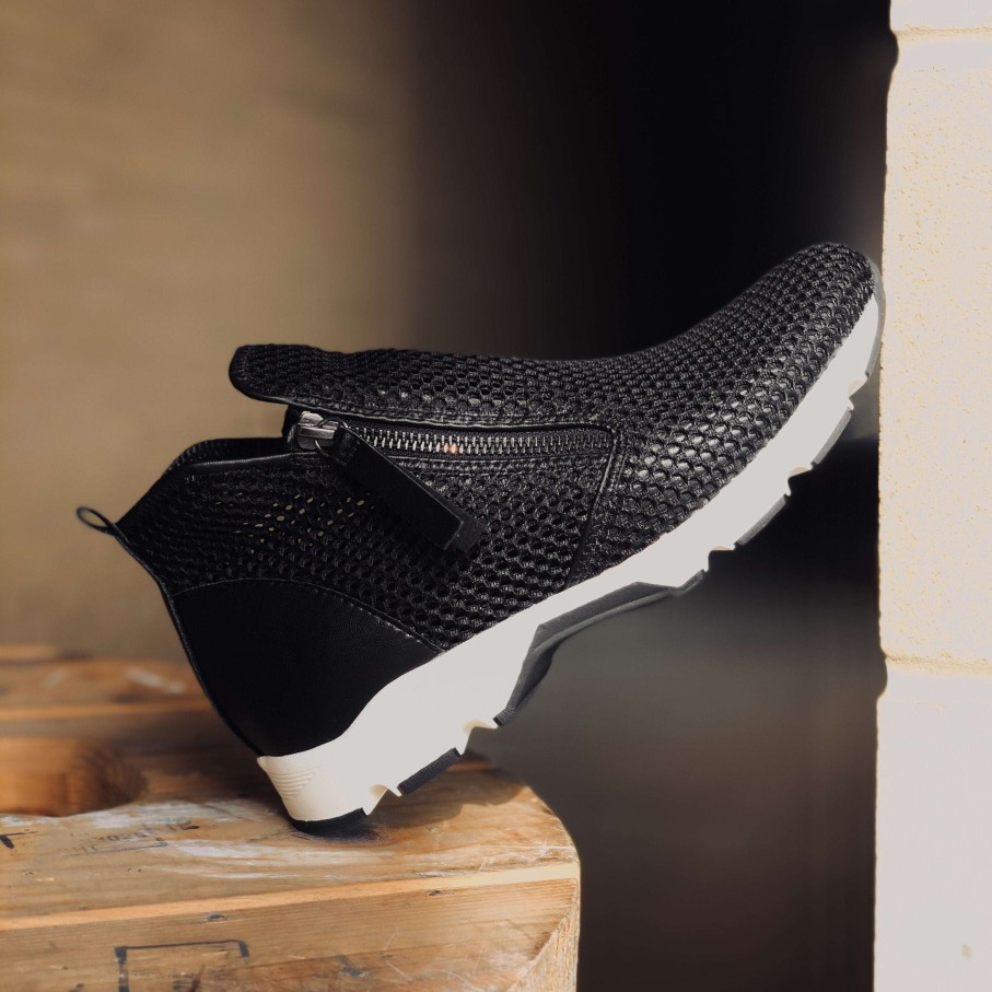 Footwear ALL BLACK Casual Shoes | All Amazing Mesh Black