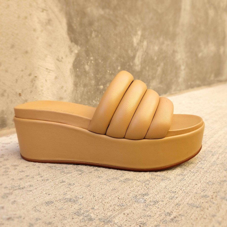 Footwear Jslides Slide Sandals | J. Slides - Quirky High Platform Wedge Slide Sandal