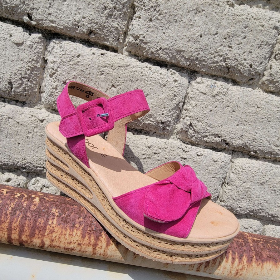 Footwear Gabor Wedges/Platform Sandals | Gabor - 24.653