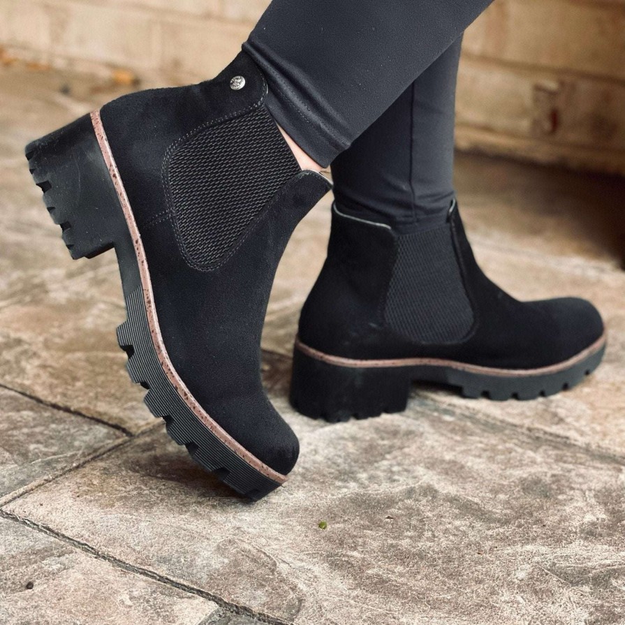 Footwear Rieker Ankle Boots | Rieker - 99284-00 Black