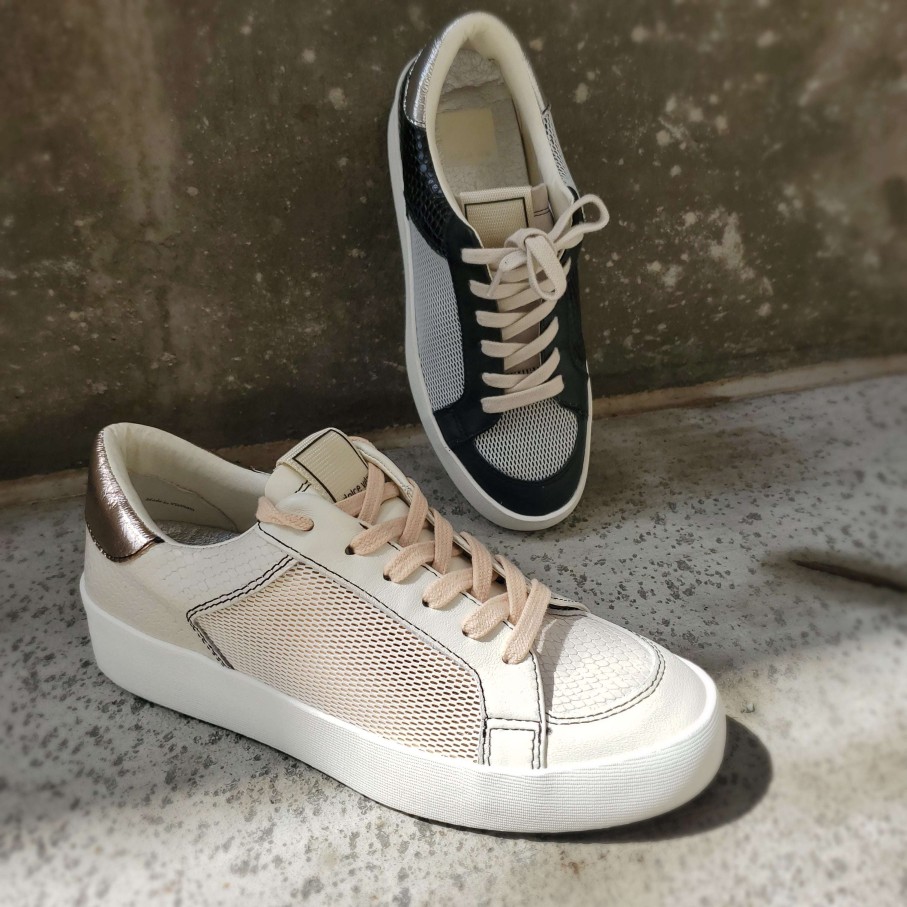 Footwear Dolce Vita Tie Sneakers | Dolce Vita - Ledger Comfort Fashion Tennis Shoe