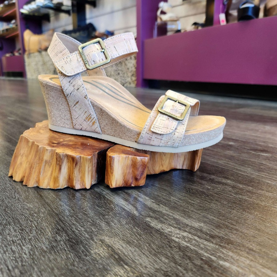 Footwear AETREX Wedges/Platform Sandals | Aetrex - Lexa Arch Support Platform Wedge Sandals