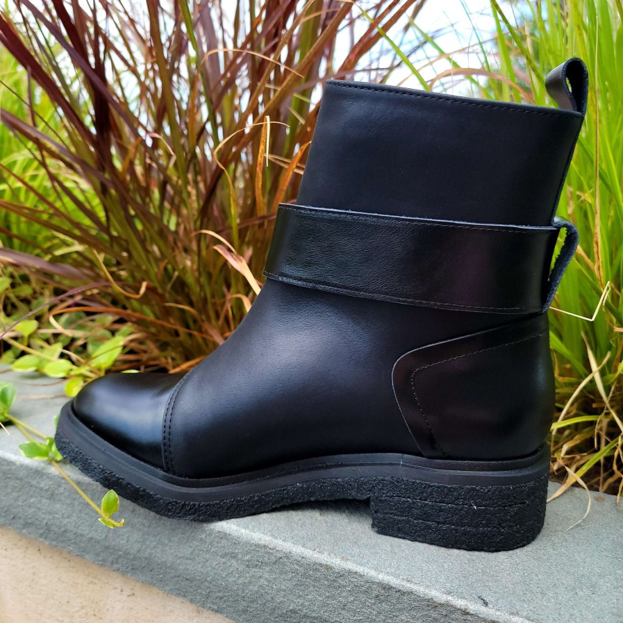 Footwear ALL BLACK Flat Boots | All Black - Sir 23 - Black