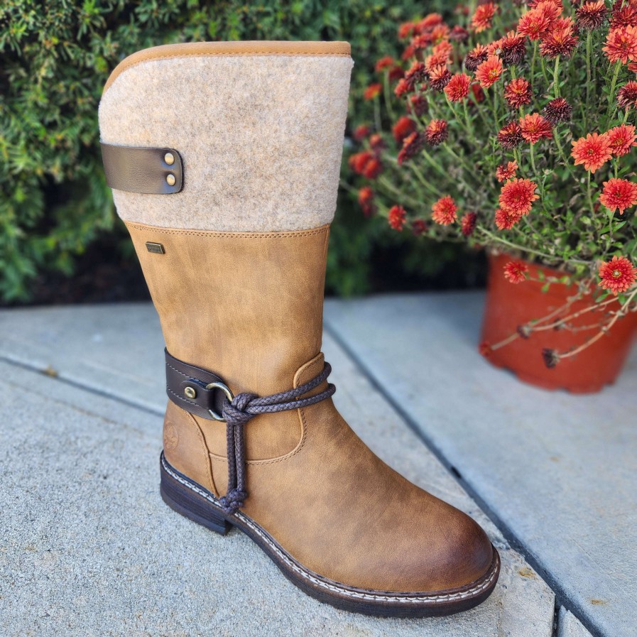 Footwear Rieker Winter Boots | Rieker - 94774 Tan